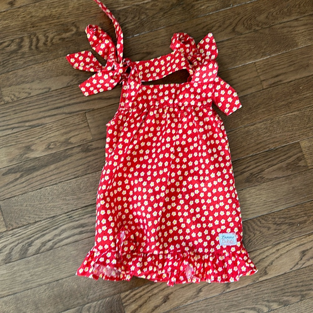 Girls dress size 12-18 m adjustable